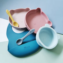 Load image into Gallery viewer, Silicone Baby Weaning Set