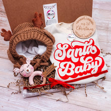 Load image into Gallery viewer, Santa Baby Boy's Romper