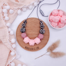 Load image into Gallery viewer, Breastfeeding & Teething Necklace - Rose Leopard