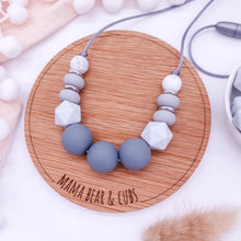 Load image into Gallery viewer, Breastfeeding & Teething Necklace - Pewter