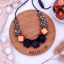 Load image into Gallery viewer, Breastfeeding & Teething Necklace - Leopardess