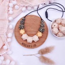 Load image into Gallery viewer, Breastfeeding & Teething Necklace - Honey Leopard