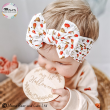 Load image into Gallery viewer, Girls Pumpkin Romper