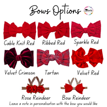 Load image into Gallery viewer, Red Santa Baby - Girl's Romper