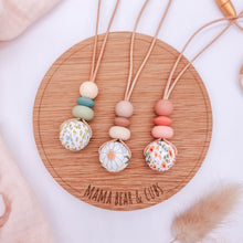 Load image into Gallery viewer, Breastfeeding & Teething Necklace - Floral Drop Collection