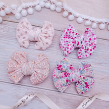 Load image into Gallery viewer, Baby Bow Headband - Pretty Poppy
