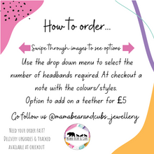 Load image into Gallery viewer, Pastel Bow Headbands