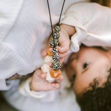 Load image into Gallery viewer, Breastfeeding & Teething Necklace - Honey Leopard