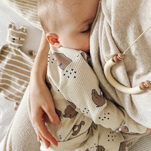 Load image into Gallery viewer, Breastfeeding & Teething Necklace - Cream U Silicone Necklace