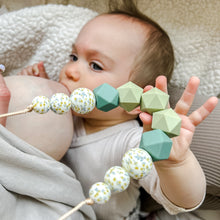 Load image into Gallery viewer, Breastfeeding & Teething Necklace/Bangle Set - Dahlia Bloom