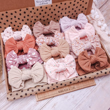 Load image into Gallery viewer, Floral & Neutral Bow Headbands