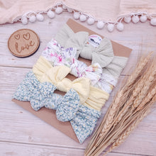 Load image into Gallery viewer, Pastel & Floral Bow Headbands