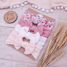 Load image into Gallery viewer, Pastel & Floral Bow Headbands