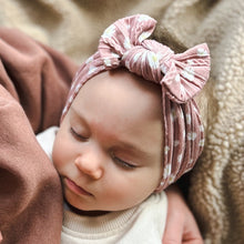 Load image into Gallery viewer, Neautral Floral Mini Bow Bundle x3