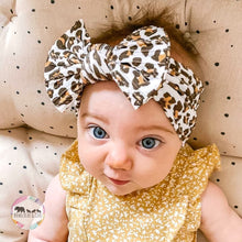 Load image into Gallery viewer, Bow Headband Leopard Bundle x4