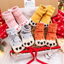 Load image into Gallery viewer, Little Cub Slipper Socks - Non Slip Soles