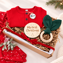 Load image into Gallery viewer, Baby First Christmas Gift Box | Christmas Outfit Set