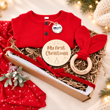 Load image into Gallery viewer, Baby First Christmas Gift Box | Christmas Outfit Set