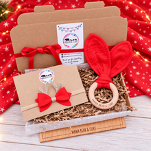 Load image into Gallery viewer, Christmas Reindeer Bow Headband