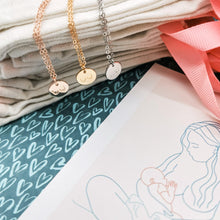 Load image into Gallery viewer, Breastfeeding Boobs Pendant Necklace - Mama Bear and Cubs ltd