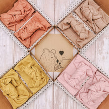 Load image into Gallery viewer, Mama & Mini Ribbed Knot Bands - Mama Bear and Cubs ltd