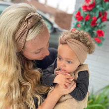 Load image into Gallery viewer, Mama & Mini Ribbed Knot Bands - Mama Bear and Cubs ltd