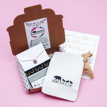 Load image into Gallery viewer, Boob Bands & Boob Pendant box - Mama Bear and Cubs ltd