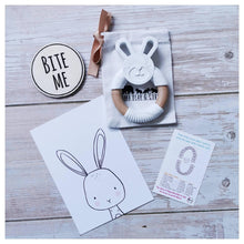 Load image into Gallery viewer, Bunny Teether - Mama Bear and Cubs ltd