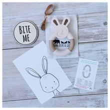 Load image into Gallery viewer, Bunny Teether - Mama Bear and Cubs ltd