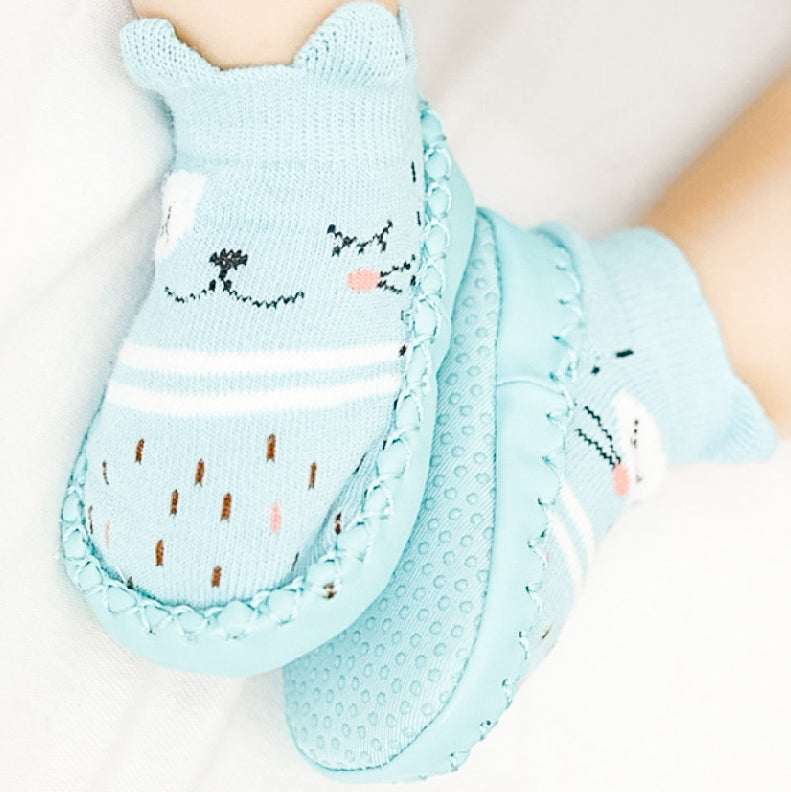 Cub Moccasins - Turquoise