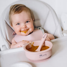 Load image into Gallery viewer, Silicone Suction Bowl &amp; Spoon
