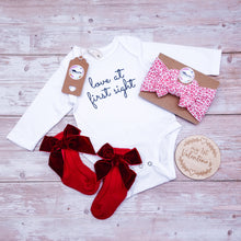 Load image into Gallery viewer, Girl's love at first sight bodysuit &amp; add ons
