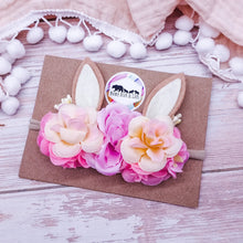 Load image into Gallery viewer, Floral Bunny Band
