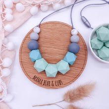 Load image into Gallery viewer, Breastfeeding &amp; Teething Necklace - Mint Frost
