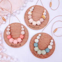 Load image into Gallery viewer, Breastfeeding &amp; Teething Necklace - Floral Collection
