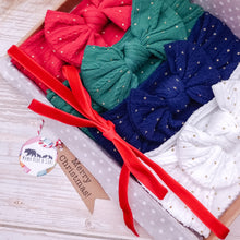 Load image into Gallery viewer, Christmas Sparkle Bows
