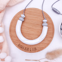 Load image into Gallery viewer, Breastfeeding &amp; Teething - Marble U Necklace
