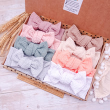 Load image into Gallery viewer, Oversized Knitted Bow Headbands
