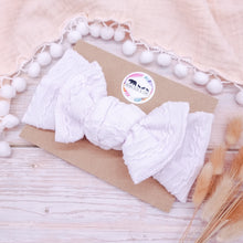 Load image into Gallery viewer, Oversized Knitted Bow Headbands
