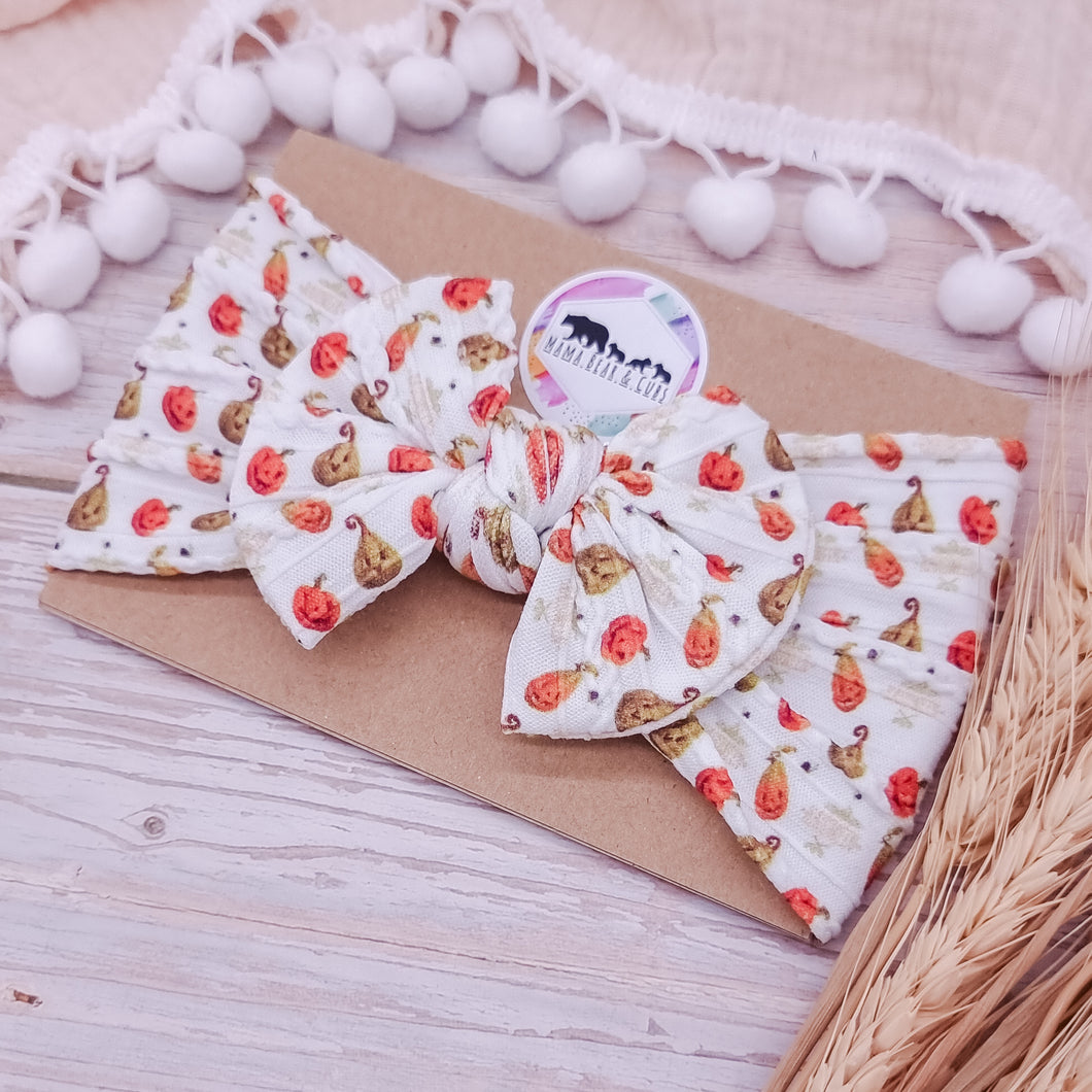 Pumpkin Patch Bow