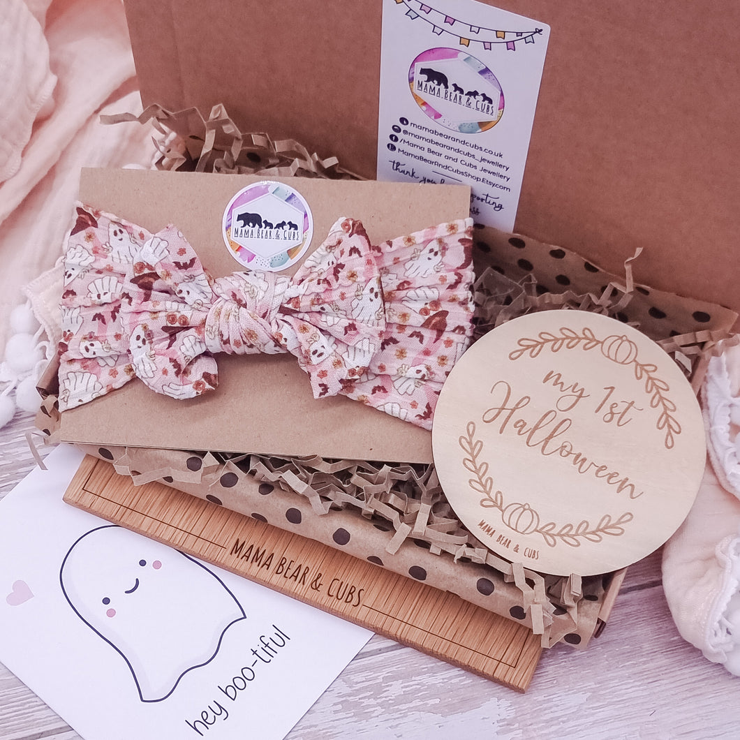 My first Halloween Disc & Bow