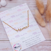 Load image into Gallery viewer, Mama Necklace
