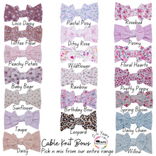 Load image into Gallery viewer, Oversized Knitted Bow Headbands
