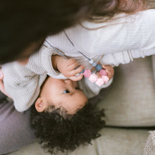 Load image into Gallery viewer, Breastfeeding &amp; Teething Necklace - Pink Lunar
