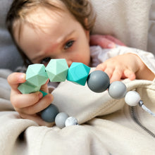 Load image into Gallery viewer, Breastfeeding &amp; Teething Necklace - Mint Frost

