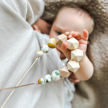 Load image into Gallery viewer, Breastfeeding &amp; Teething Necklace/Bangle Set - Boho Sunflower
