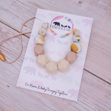 Load image into Gallery viewer, Breastfeeding &amp; Teething Necklace - Floral Collection
