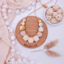 Load image into Gallery viewer, Breastfeeding &amp; Teething Necklace - Boho Sunflower
