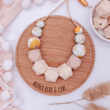 Load image into Gallery viewer, Breastfeeding &amp; Teething Necklace - Boho Sunflower
