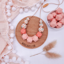 Load image into Gallery viewer, Breastfeeding &amp; Teething Necklace - Peach Blossom

